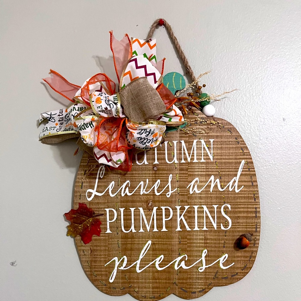Fall / Autumn Door Hanger
